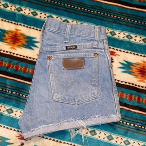 Vintage Wrangler Jean Cutoffs